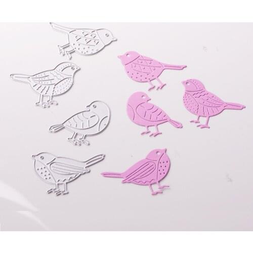 Metal Little bird set paper die cutting dies for Scrapbooking/DIY Easter wedding Halloween Easter card