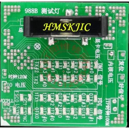 Original New Laptop 988B 988 B CPU socket tester for I3,I5,I7 laptop motherboard with LED