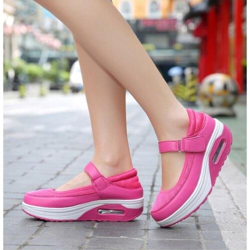 Autumn Women Platform Shoes Woman Flat Swing Shoes Lady Slip On Comfort Black Mesh Fabric Shoes Leisure shallow mouth shoes