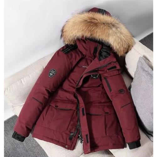 2020 New ArrivalsDown Hooded Warm Autumn thick Coat Casual Tops winter jackets Hooded Coats Down Winter Jacket Coat man Outwear