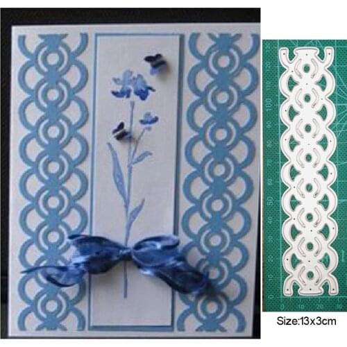 Craft dies Metal Cutting Dies Twist Strip Frame Scrapbooking dies Decoration Embossing die cut Handcraft Dies Cutting new 2021