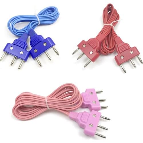 Pink/Red/Blue Epee body cord, fencing colored body cord, fencing products and equipments