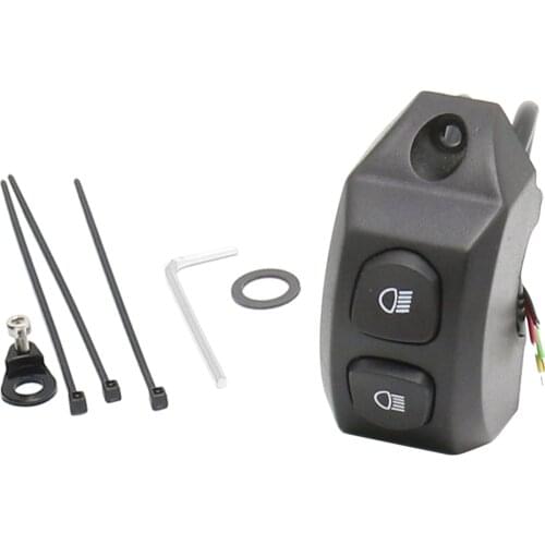 Handle Fog Light Switch Smart Relay For BMW R1200GS R1250GS Adventure Black