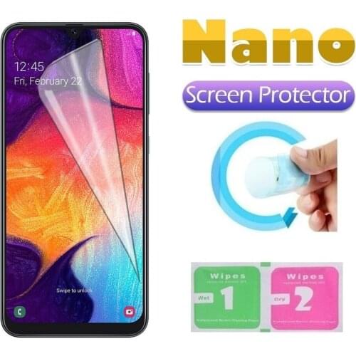 Explosion-Proof Nano Protective Film for Samsung A50 A51 A71 A70 A40 A30 A20 A10 A20E A10s A20s A50s Screen Protector Foil Film