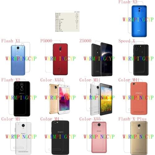 Rear Screen Protector Back Film For ZOPO Flash X3 X1 P5000 Z5000 Speed X2 Color X55i M5i M4i Plus ZP983