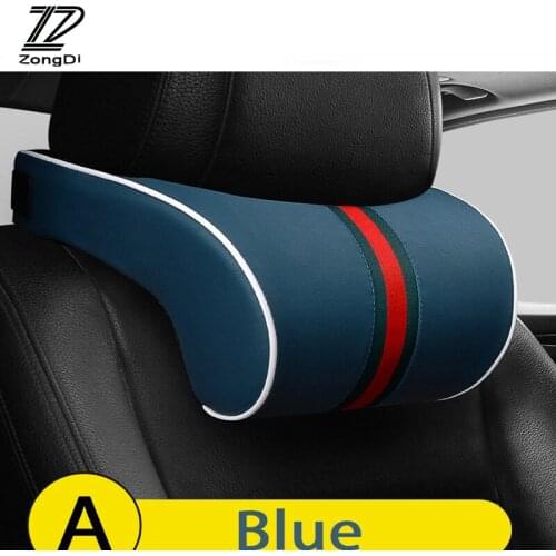 ZD Car-styling 1Pcs New Car neck pillow Memory Headrest For Nissan qashqai Citroen c4 c5 c3 Chevrolet cruze aveo Peugeot 307 308
