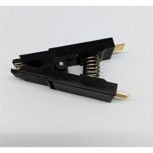 1pcs SOP8 free IC online burning clips free split FLASH test burning cartridge connector