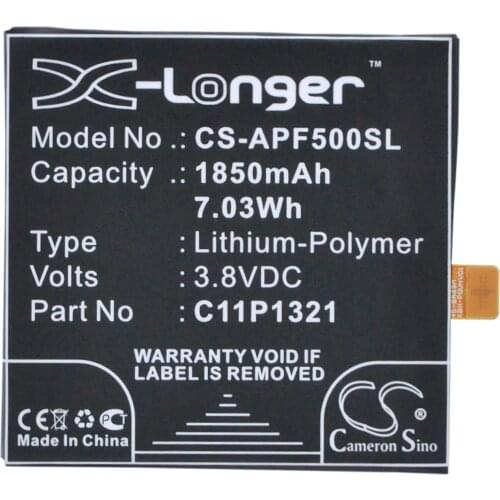 Cameron sino battery for Asus A68M, PadFone E，C11P1321