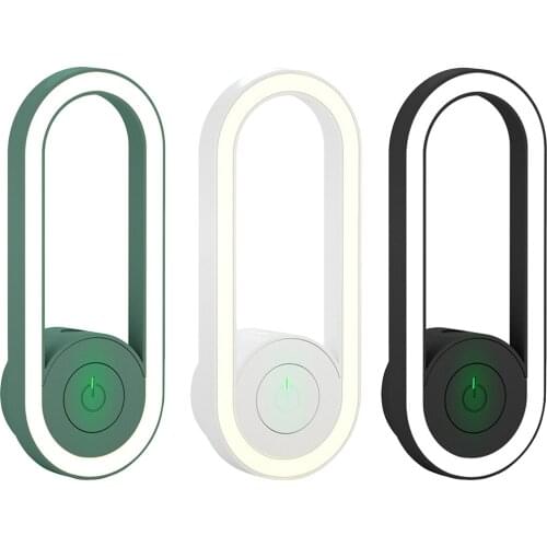 Automatic LED Night Light Smart Dusk To Dawn Office Bathrooms Study Room