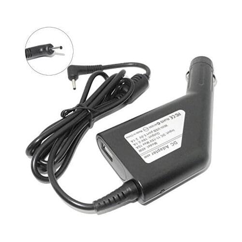 Huiyuan Fit for 19V 2.1A 40W Laptop Dc Car Charger Power Adapter for Asus Eee PC 1001HA 1001P 1001PX 1005HA 2.50.7mm 5V 2.1A USB