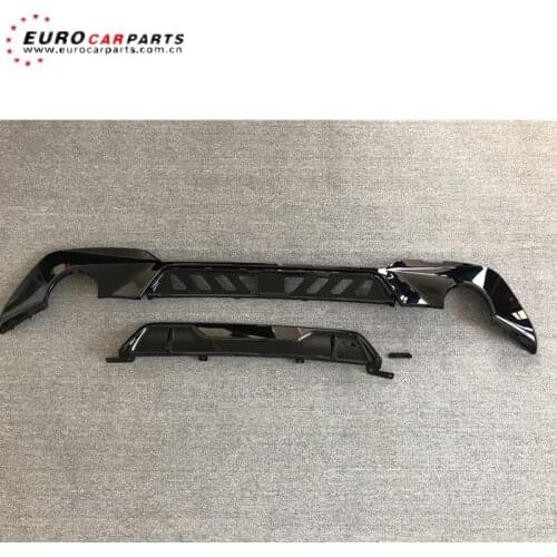 G20 diffuser for 3 series 2019y~ G20 330i 325d to MP style diffuser for G20 singal pipes for both side