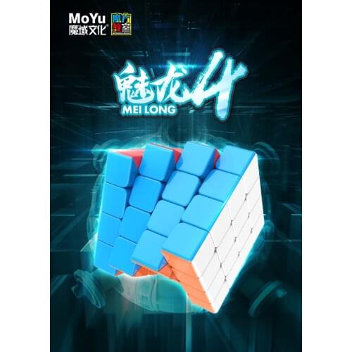 Mofangjiaoshi Meilong 4x4 Stickerless Cubo Magico Puzzle Magico Gift idea Drop Shipping