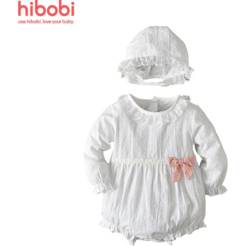 Боди с длинным рукавом для малышек Hibobi China At AliExpress