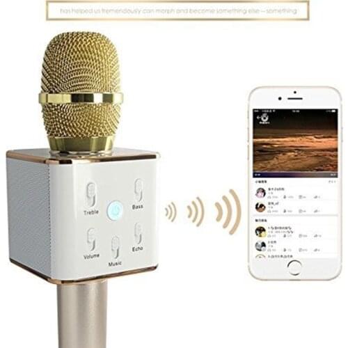 Portable Wireless Bluetooth 4.0 Microphone Mic Handheld Condenser Microphone
