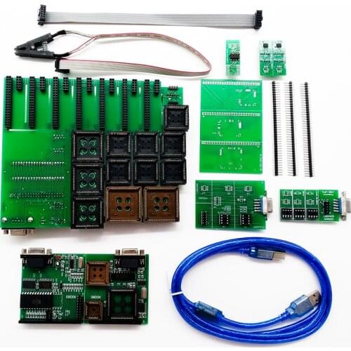 UPA USB V1.3 Programer With TMS NEC Programming Adapters Soic-8p Clip And Eeprom Programming Adapters Full Sets Free Shipping