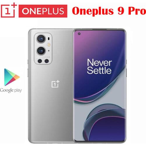 Original New Official Oneplus 9 Pro 5G Smartphone Snapdragon 888 6.7inch Fluid AMOLED 120Hz 50MP +48MP+8MP+2MP Quad Cameras NFC