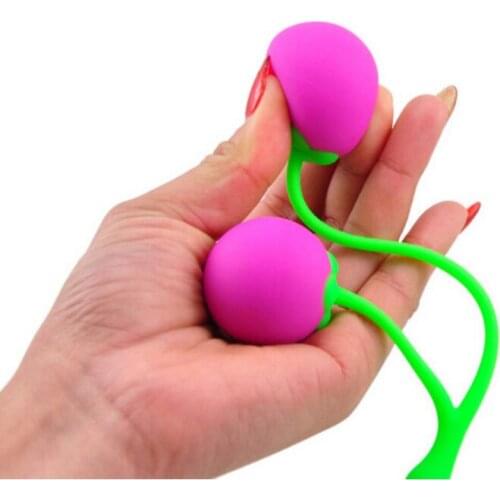 Cherry Vaginal Balls Sex Toy For Adult Women Venus Kegel Balls Vaginal Muscle Trainer Exerciser Sexy Vagina Stimulator Massager