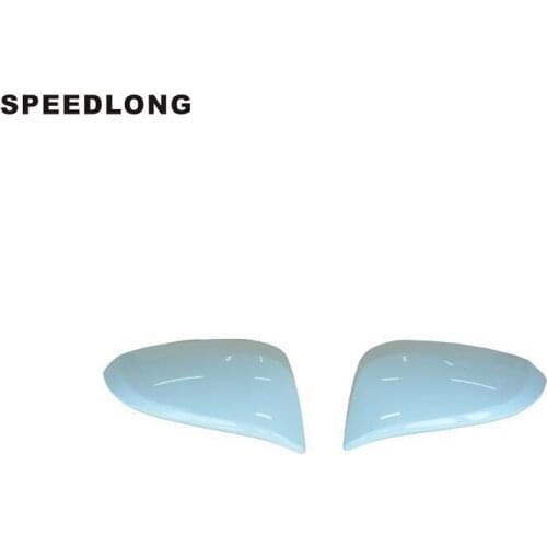 1Pair left Right Side Mirror Covers Mirror Caps Side Mirror Caps Rear Door Wing Rear-View Fit For Toyota RAV4 2016-2018