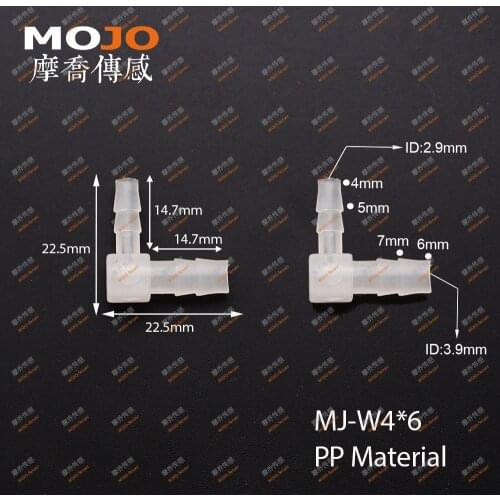 2020 Free shipping MJ-W4X6(10pcs) Elbow reducing water fitting elbow pipe connectors hose connector