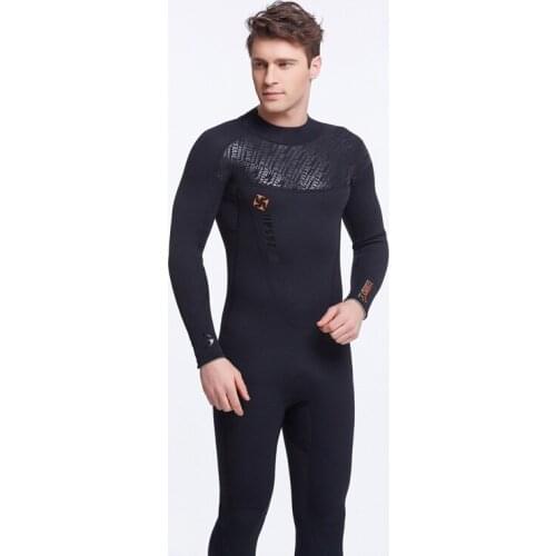 3MM Scuba Diving Wetsuit Men and Women Neoprene Thickened Warm Diving Suit One-piece Swimsuit Full Bodysuit For Surfing