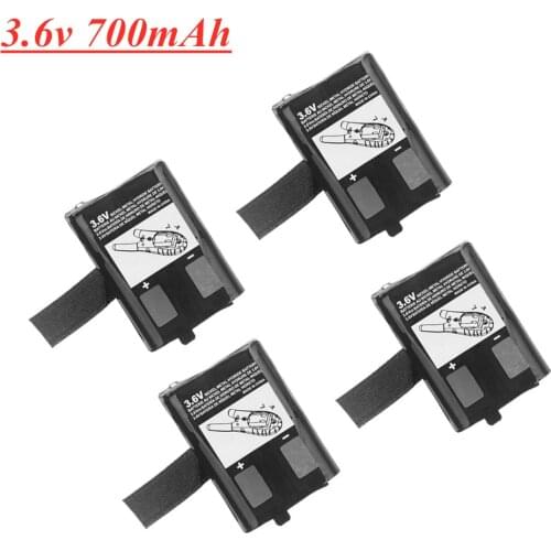 4pcs Ni-MH 3.6V 700mAh 2-Way Radios Battery For Motorola KEBT-086-A M53617 KEBT-086-B 53617 KEBT-086-C KEBT-086-D
