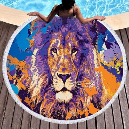 Tiger animal leaves large beach towels miraculous microfiber towel beach towel Beach mat Bath towel spa Towel beach Towels Towel