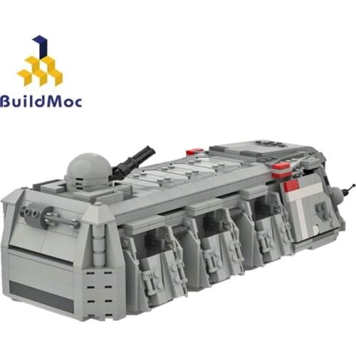 Buildmoc MOCThe Film Anime Figures Space Imperial Force Transport Force (Miniature Humanoid Proportion) Boy Birthday Present
