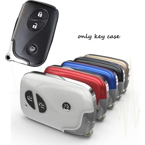 Car Key Cover For Lexus CT200H GX400 GX460 IS250 IS300C RX270 ES240 ES350 LS460 GS300 450h 460h Shell Case Interior Accessories