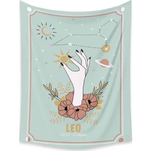 INS Bohemian constellation bed tapestry wall cloth indoor hanging cloth background wall cloth decorative cloth