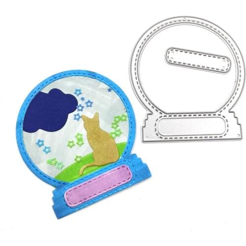 Julyarts 61*68MM Metal Cutting Dies Stencils for DIY Scrapbooking Stencil DIY Scrapbook Paper Photo Craft Template Dies