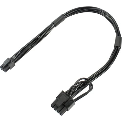 Power Cable Mini 6pin to 8pin PCIe PCI-e Cable for Apple Mac iMAC Pro G5 Tower Video Card