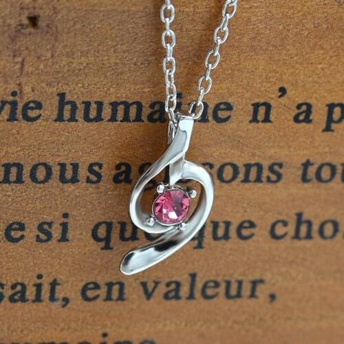Crystal Hollow Pendants Necklaces Women Silver Plated Zircon Rhinestone Statement Charm Clavicle Link Chain Choker Jewelry