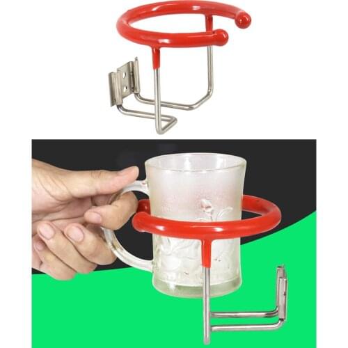 Stainless Marine Single Ring Cup Drink Holder for Marine/Boat/Caravan, 105x87mm