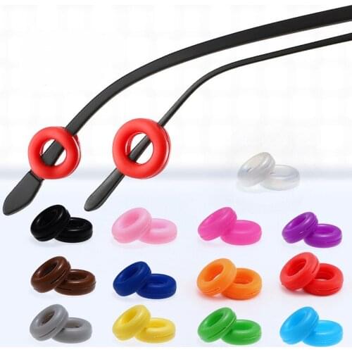 Non-slip Sleeves Fixed Anti-drop 5 Pair Spectacles Sunglasses Leg Covers Ear Hooks Ear Support Earmuffs Glasses Legs Accessories