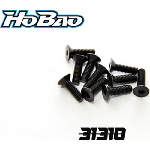 Original OFNA/HOBAO RACING 31310 M3 x 10mm HEX SOCKET HEAD SCREWS, 10PCS For MT PLUS/MT PLUS Ⅱ/8SC