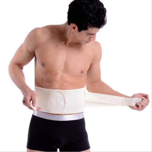 Orhopedic Back Belt Men Posture Correction Belt Elastic Bandage Lower Back Pain Belts Braces Supports Large Size S M L XL
