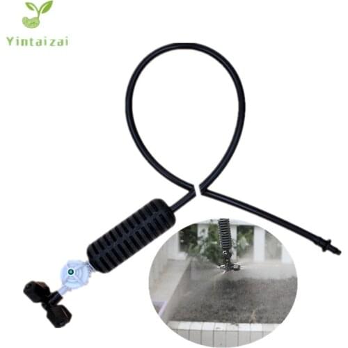 10pcs Cross Fogger Misting Sprinkler Assemblies Four Ways Fog Nozzles Sprayer For Greenhouse Micro Irrigation Fitting Y004