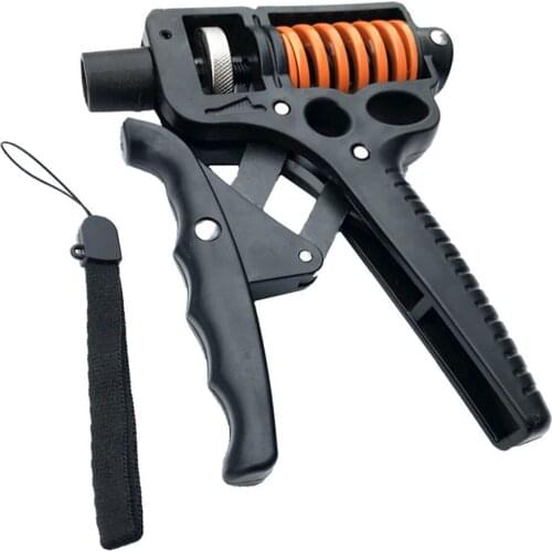 15-50KG Adjustable Hand Grip Strengthener Muscle Power Trainer Wrist Finger Hand Exerciser Gym Strength Training Gripper 110lbs