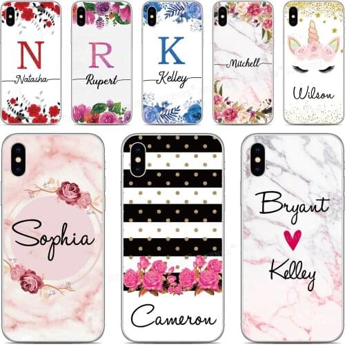 Tpu Soft Silicone Custom Made Name Phone Case For LG Stylo 6 Stylus 5 4 Aristo 5 Plus K31 K51 Velvet Customize Protective Cover