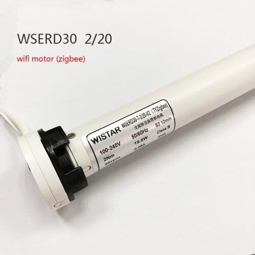 Zigbee wifi tubular motor 25mm fit 38mm tube for motorized electric roller blind window shutter smart home