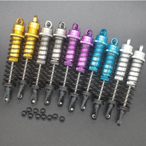 HSP 81002 Rear Shield Shock Absorber Alloy Aluminium 140MM For Nitro 1/8 Scale Models RC Car Buggy Himoto