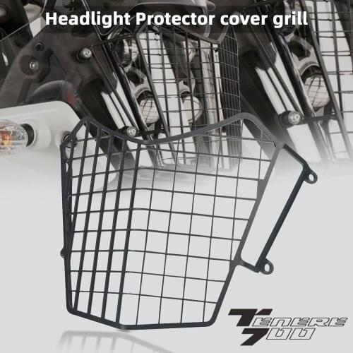 Motorcycle Headlight Guard Protector Cover Protection Head Light Grill For Yamaha Tenere 700 Rally XTZ690 XTZ700 Tenere /XT700Z