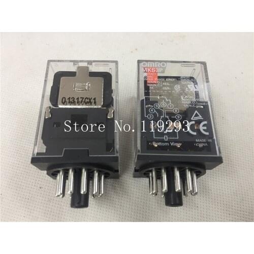 [ZOB] Supply of new original electromagnetic relay omron Omron MKS3P DC12V DC24V 11 feet --10PCS/LOT
