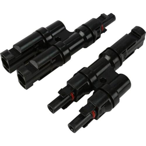 1 Pairs 2 Pairs T/Y solar Connector Branch Solar Panel Connector T type Y Type