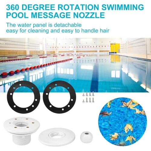 360 Degree Rotation Swimming Pool Message Nozzle Outlet Jet Nozzle Dropshipping