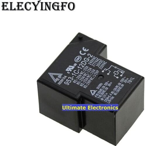 5pcs 953-1C-12DG-2 DC12V 20A Open and close t90 original high power relay