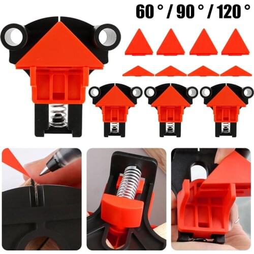 Fixing Clip 90 Degree Picture Frame Corner Quick Fixed Fishtank Glass Wood Picture Frame Plastic Spring Fixing Clip Angle Clamp