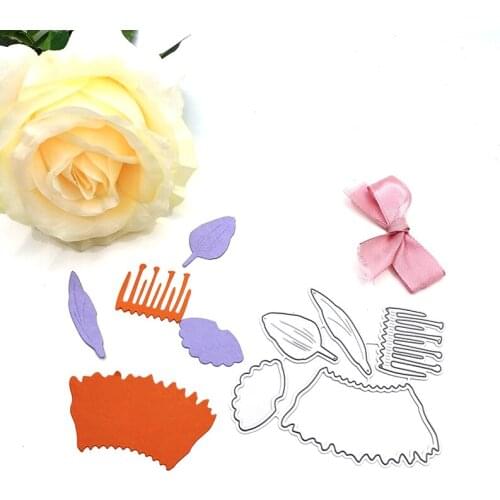 Julyarts 5Pcs Metal Cutting New Dies 2019 Leaves for Scrapbooking Card Making Album Embossing Crafts Stencil Craft Dies