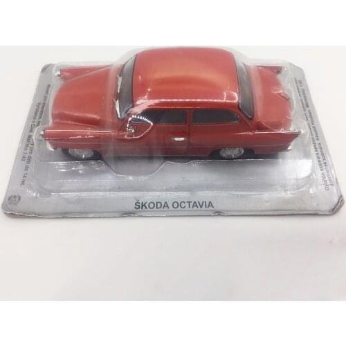 Diecast 1:43 Scale for Octavia Alloy Car Model Static Collection Decoration Adult Souvenir Ornaments Toys Display Gifts