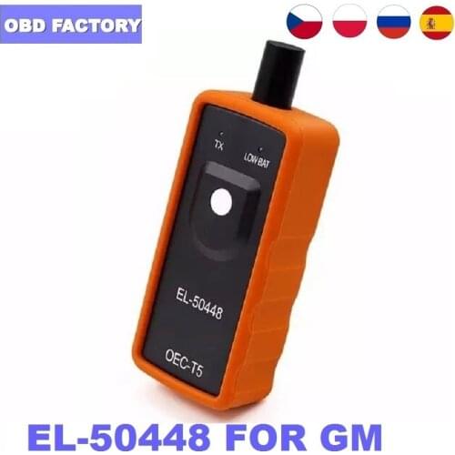 Best Quality A+ EL50448 Auto Tire Presure Monitor Sensor OEC-T5 EL 50448 TPMS Reset Tool EL-50448 Electronic